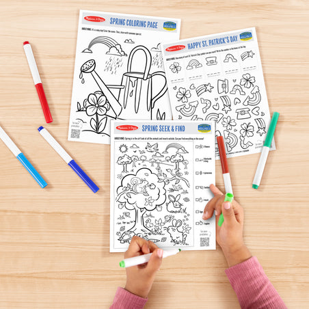 Melissa & Doug March Holidays Printables and Activities for Kids